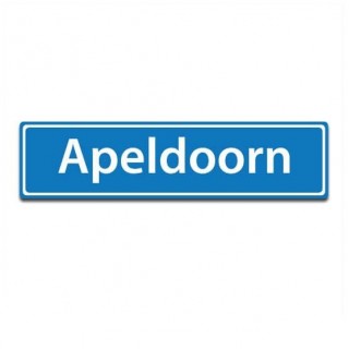 Ortsaufkleber Apeldoorn - 1