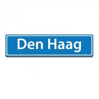 Ortsaufkleber Den Haag - 1