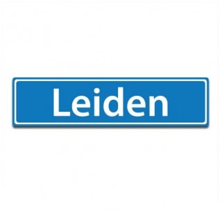 Plaatsnaam sticker Leiden - 1