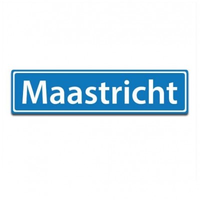 Plaatsnaam sticker Maastricht - 1
