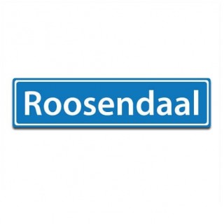Plaatsnaam sticker Roosendaal - 1