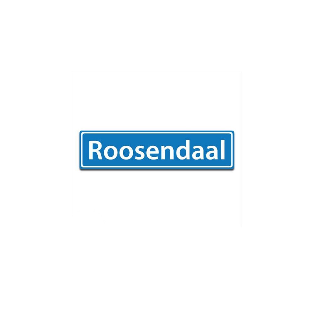 Ortsaufkleber Roosendaal - 1