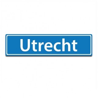 Ortsaufkleber Utrecht - 1