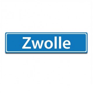 Ortsaufkleber Zwolle - 1
