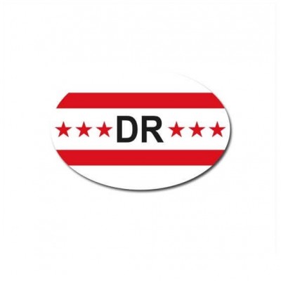 Drenthe auto provincie sticker - 1