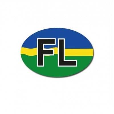 Flevoland auto provincie sticker - 1