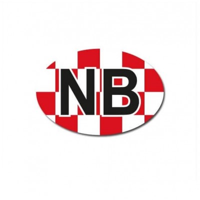 Noord-Brabant auto provincie sticker - 1