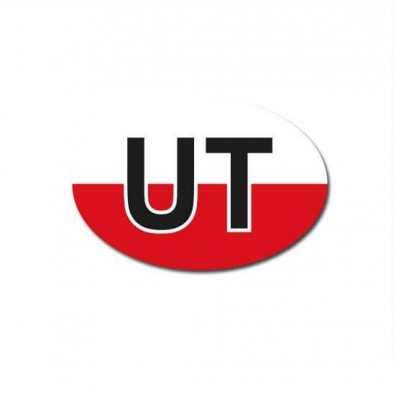 Utrecht auto provincie sticker - 1