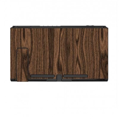 Nintendo Switch Skin Hout Walnut - 1