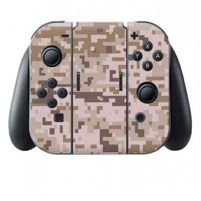 Digital Camo Desert Switch Joy-Con + Grip Skin - 1