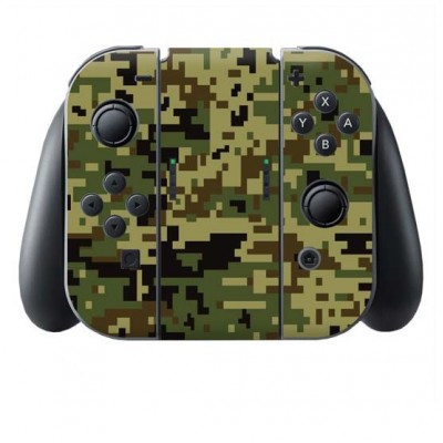 Digital Camo Jungle Switch Joy-Con + Grip Skin - 1