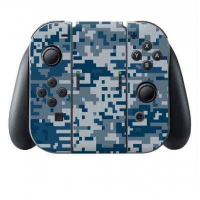Digital Camo Rain Switch Joy-Con + Grip Skin - 1