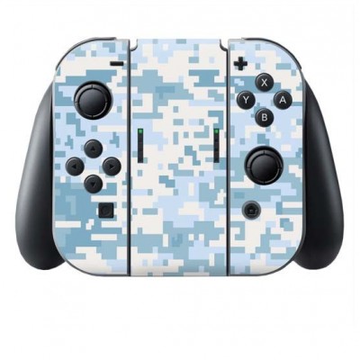 Digital Camo Snow Switch Joy-Con + Grip Skin - 1