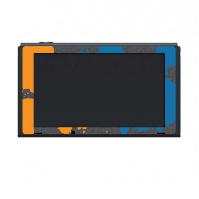 Nintendo Switch Skin Splat Orange Blue - 2