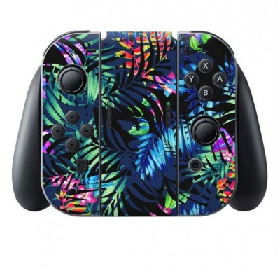 Tropische Bladeren Switch Joy-Con + Grip Skin - 1