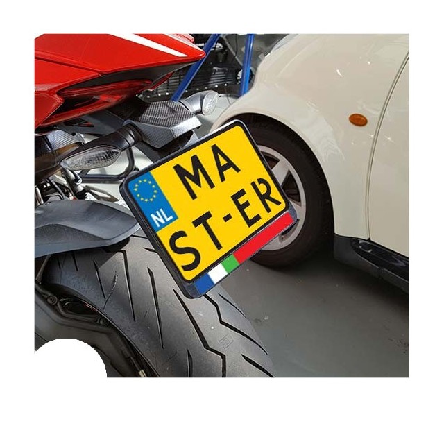 Kenteken stickers motor kopen? Stickermaster