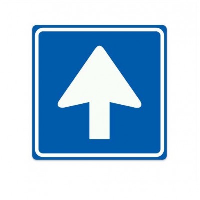 C03 eenrichtingsweg verkeersbord sticker - 1 C03 eenrichtingsweg verkeersbord sticker - 1