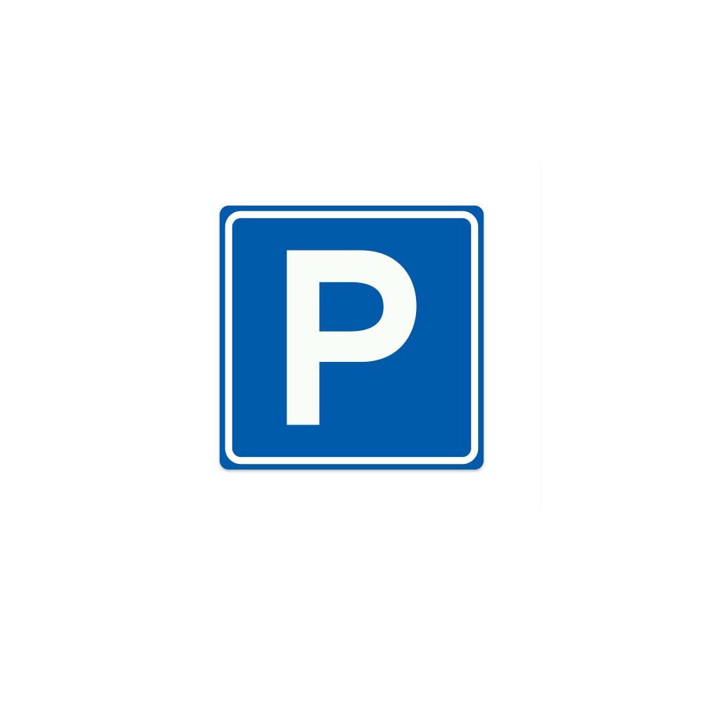 E04 Parkverkehrszeichenaufkleber - 1