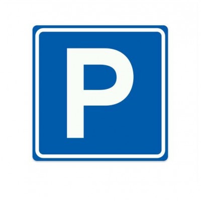 E04 Parkeergelegenheid verkeersbord sticker - 1