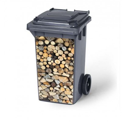 Kliko sticker hout stapel - 1