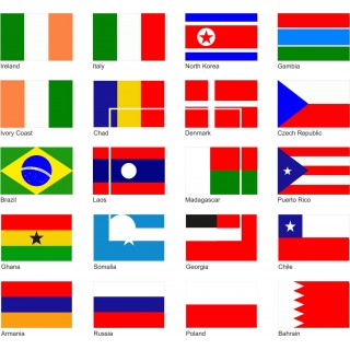Vlaggen van alle landen mogelijk - 3