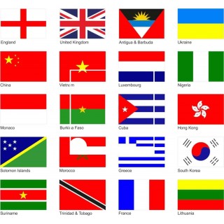 Vlaggen van alle landen mogelijk - 4
