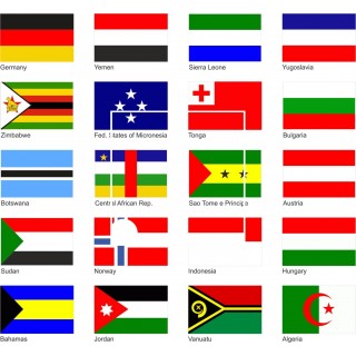 Vlaggen van alle landen mogelijk - 5