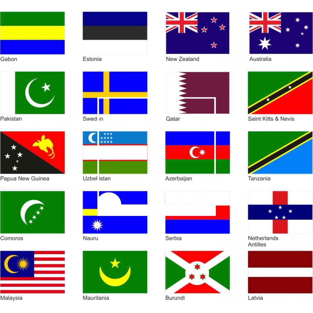 Vlaggen van alle landen mogelijk - 6