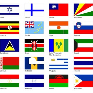 Vlaggen van alle landen mogelijk - 7