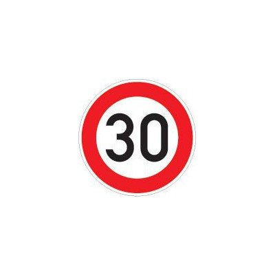 Maximumsnelheid 30 km Sticker - 2