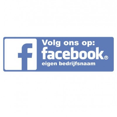facebook sticker eigen bedrijfsnaam  - 1 facebook sticker eigen bedrijfsnaam  - 1