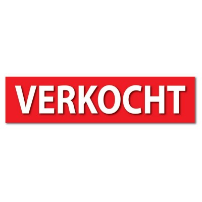 Makelaardij sticker Verkocht - 1
