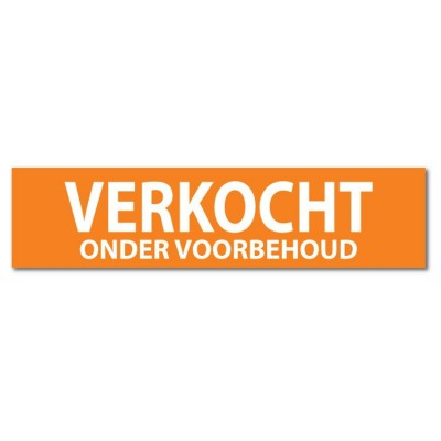 Makelaardij sticker Verkocht onder voorbehoud - 1 Makelaardij sticker Verkocht onder voorbehoud - 1