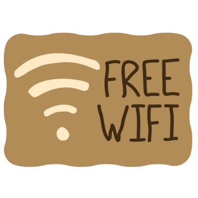 Cafe Wifi sticker - 1