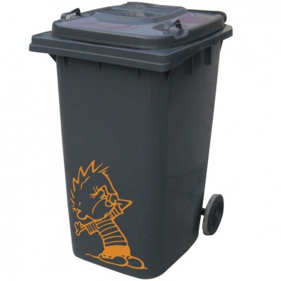 Kliko sticker Calvin stinkt - 1