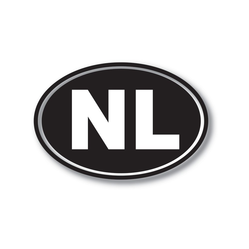 NL sticker achtergrond zwart wit - 1