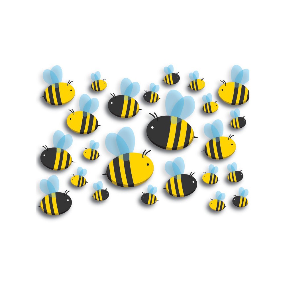 Bienen Fahrradaufkleber - 1