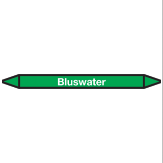 Bluswater Pictogramsticker Leidingmarkering - 1