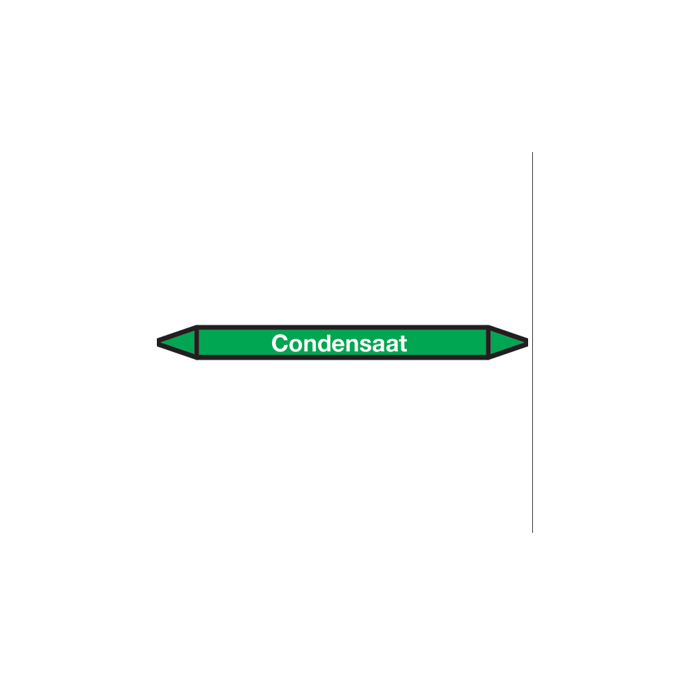 Condensaat Pictogramsticker Leidingmarkering - 1