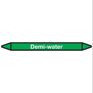 Demi-water Icon sticker Pipe marking - 1