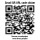 QR code URL stickers