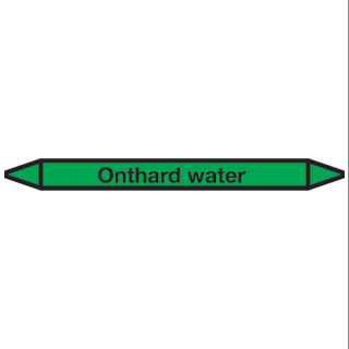 Onthard Water Pictogramsticker Leidingmarkering - 1