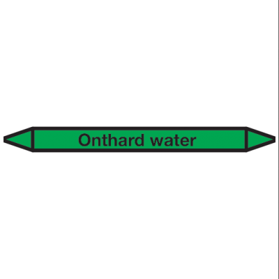 Onthard Water Pictogramsticker Leidingmarkering - 1