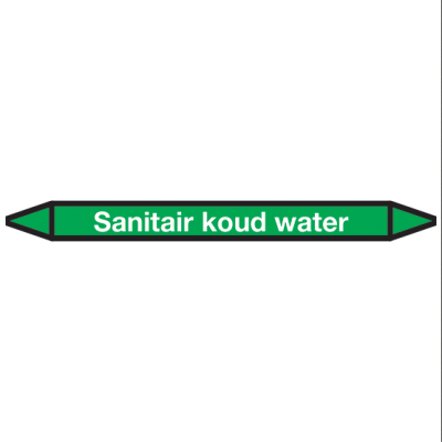 Sanitair-koud-water Pictogramsticker Leidingmarkering - 1 Sanitair-koud-water Pictogramsticker Leidingmarkering - 1