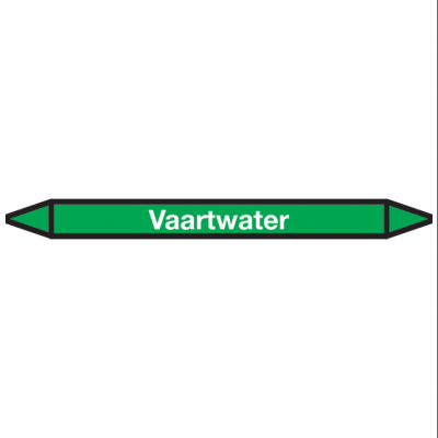 Vaartwater Pictogramsticker Leidingmarkering - 1 Vaartwater Pictogramsticker Leidingmarkering - 1
