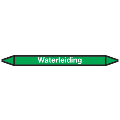 Waterleiding Pictogramsticker Leidingmarkering - 1
