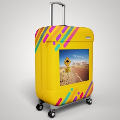 Eigen naam Australië koffer stickers - 2