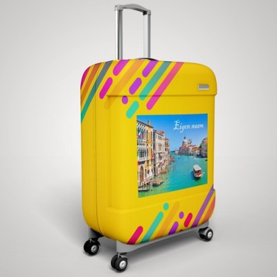 Eigen naam Venetië koffer stickers - 2