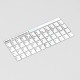 Toetsenbord letters - Hebreeuws Wit