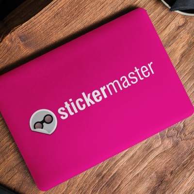 Eigen ontwerp laptop sticker 10" (26 x 19 cm) - 1